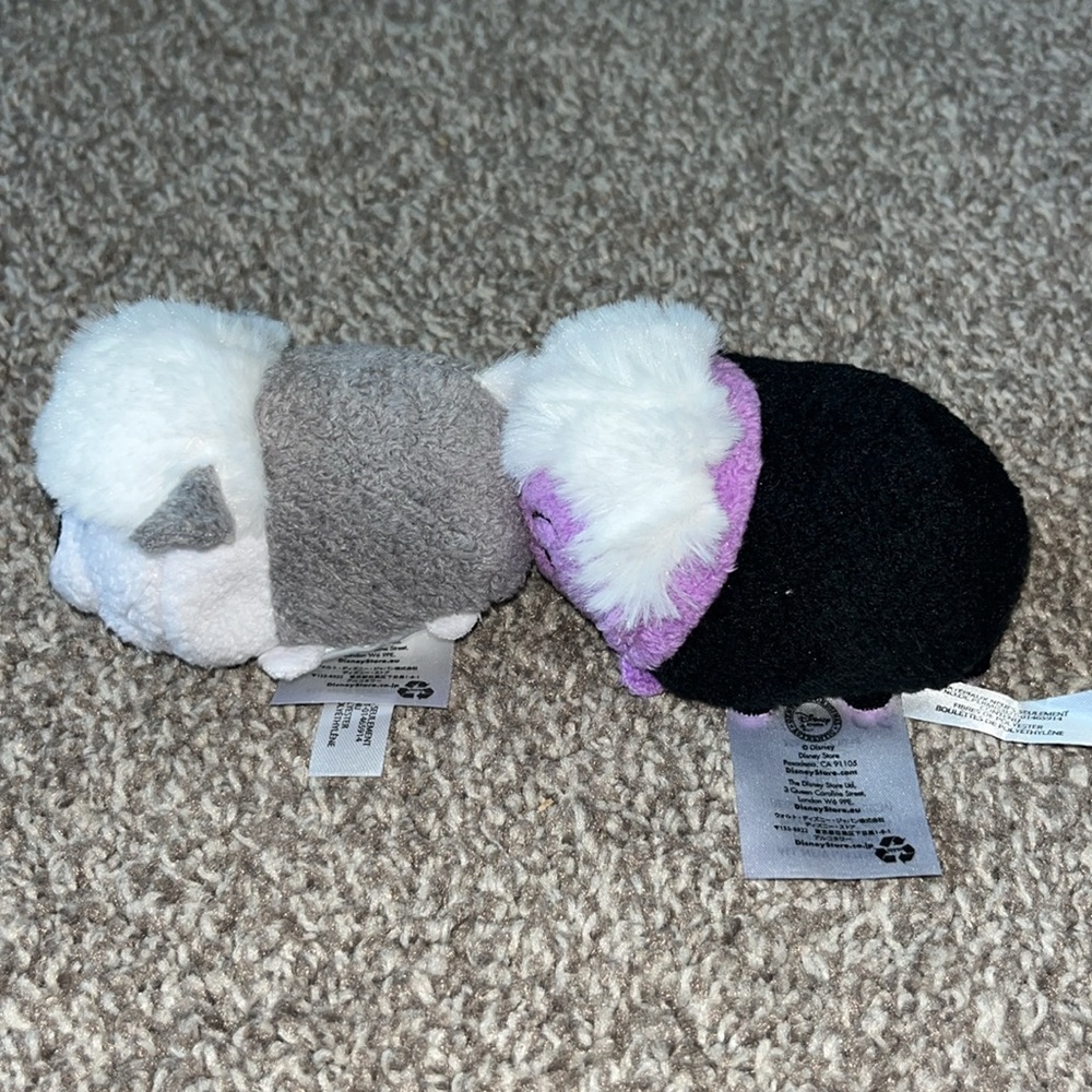 Disney Tsum Tsum Little Mermaid Ursula Scuttle Sebastian Max Set of 4 Plush - Picture 13 of 14